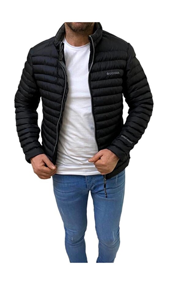 Dar Kalıp Termal Astar Erkek Şişme Mont - 2