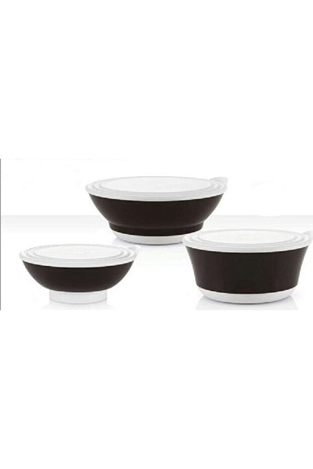 Damla Siyah Inci Servis Seti 3'lü - 2