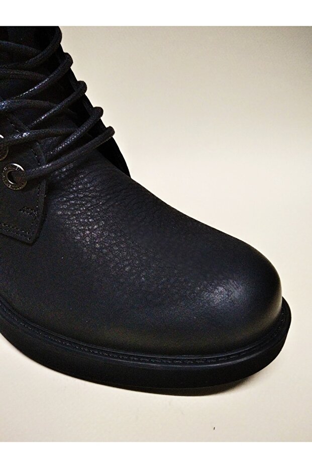 Kadın Siyah Hakiki Deri Bot - 2