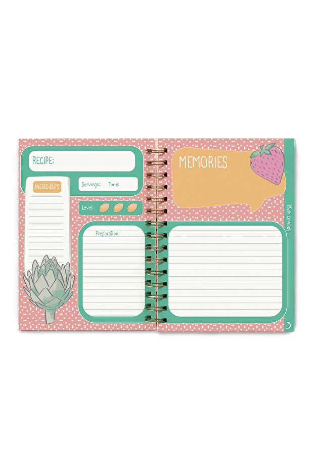 Recipe Notebook Tarif Defteri - 10