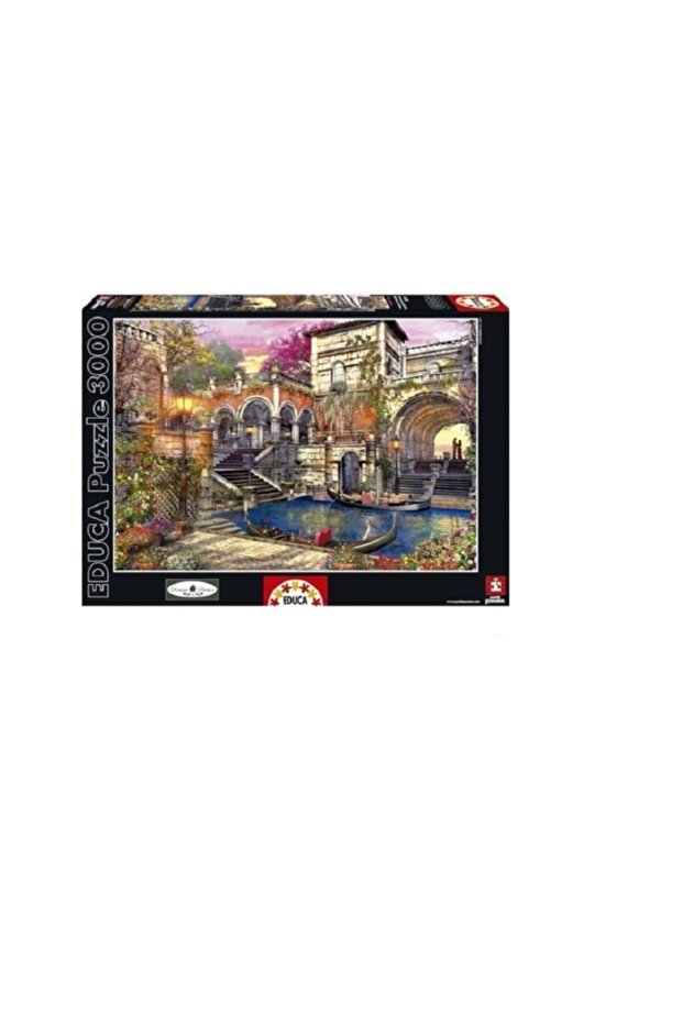 3000 Parça Puzzle Venedik'te Romantizm - 1