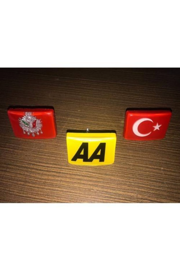 Flag - Aa - Tugra 3-Piece Shutter Coat of Arms - Turkish Flag - Aa - Ottoman Tugra Louver Coat of Arms Set - Arma