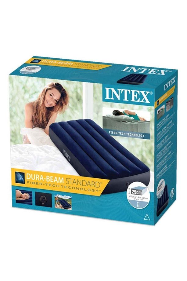 Tek Kişilik Şişme Yatak Fiber-tech 76x191x25cm - 2