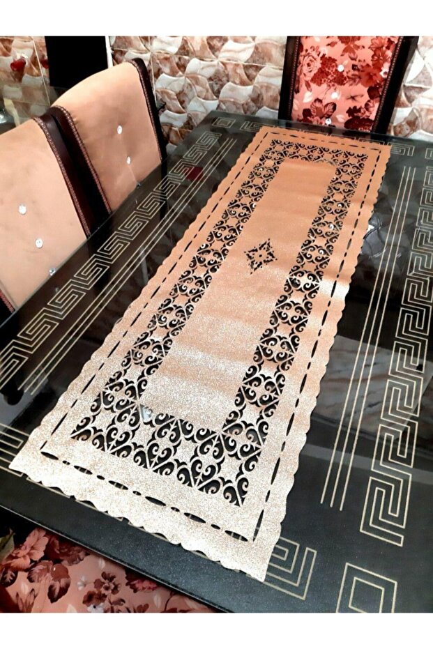 عداء جلد فضي فاخر
