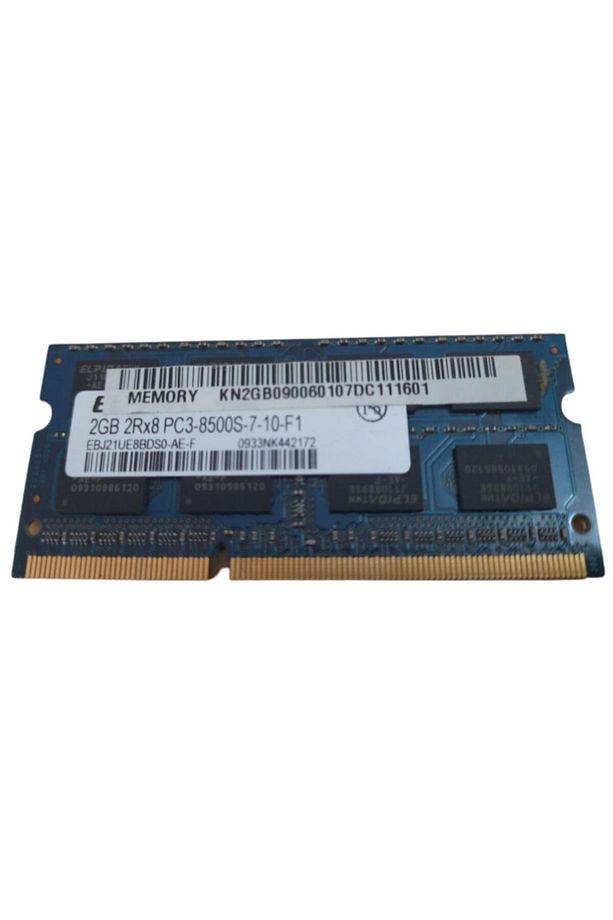 Elpida Ebj21ue8bds0-ae-f 2gb Pc3-8500 1066mhz 204pin Laptop / Notebook Sodımm Cl7 1.5v Non-ecc Ddr3 - 1