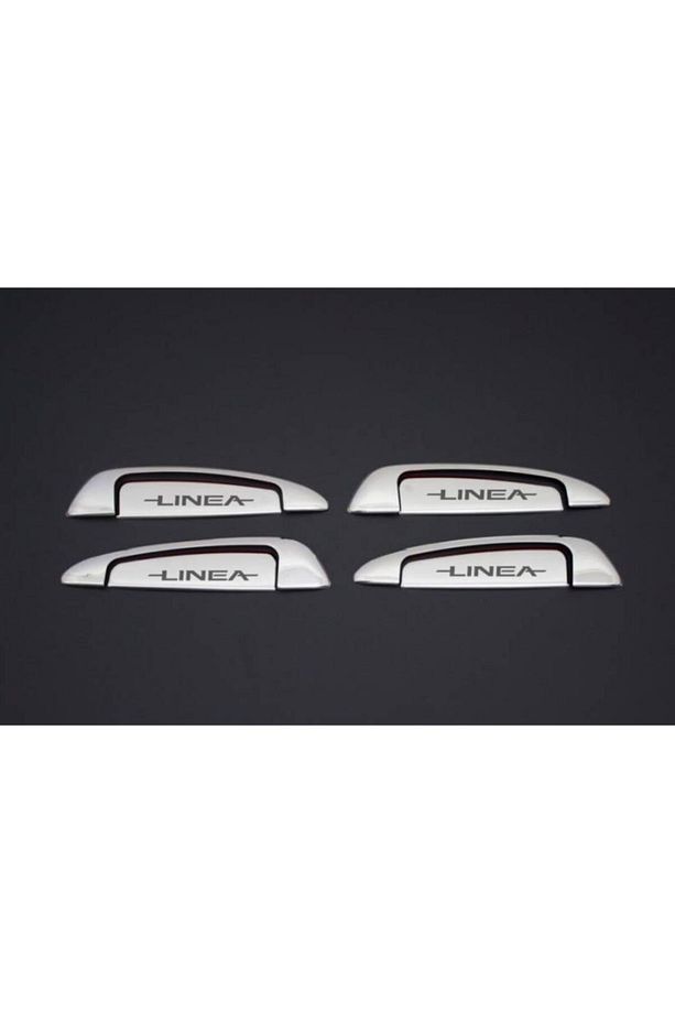 Fiat Linea Krom Kapı Kolu 2006 Üzeri 4kapı-8prç Paslanmaz Çelik Y - 1
