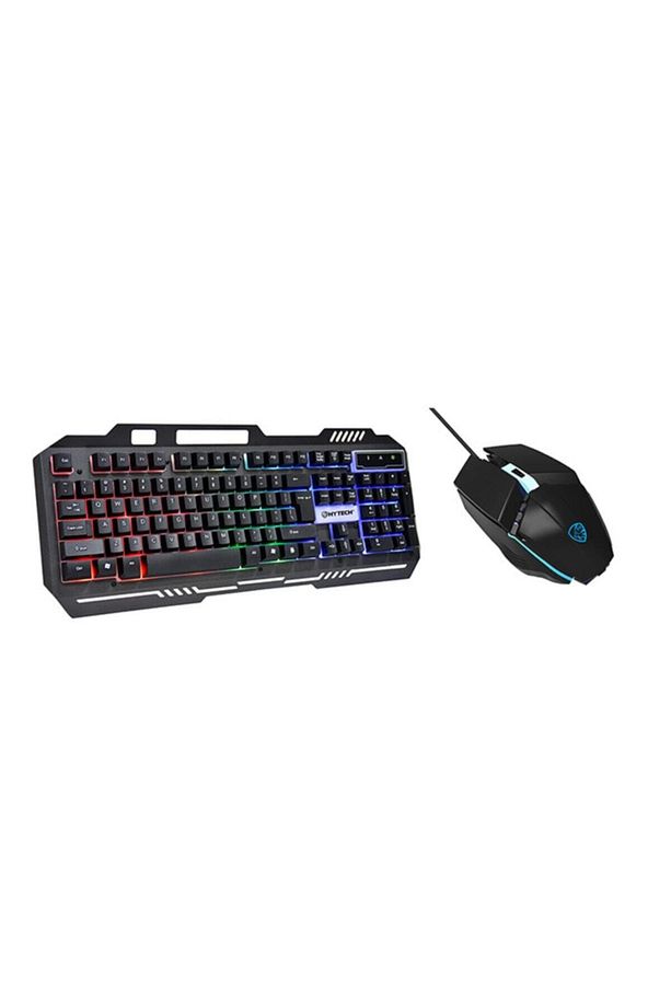 Hkm-x86 Işıklı Oyuncu Klavye Mouse Set - 1