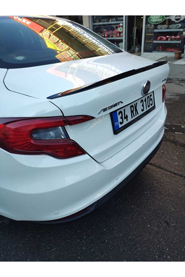 Fiat Egea Anatomik Parlak Siyah Spoiler Abs Plastik - 2