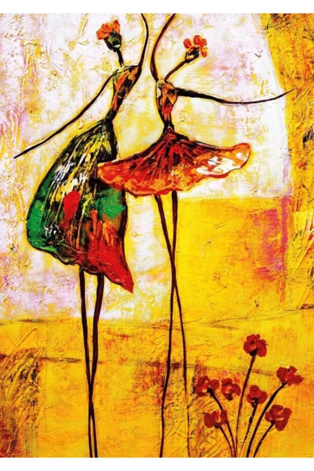 Nova 1500 Parça Dans Eden Kızlar Mini Puzzle - 1