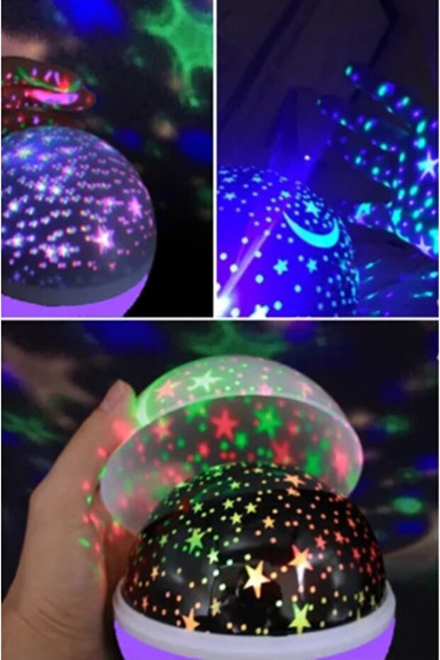 Mor Star Master Projeksiyon Gece Lambası - 4