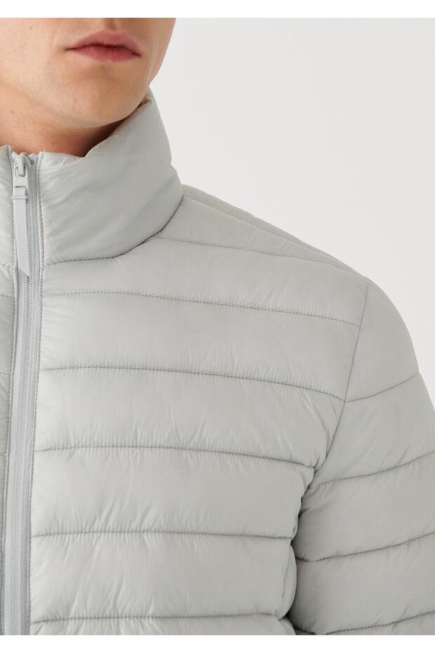 Gray Puffer Jacket 0110016 -70075 - 6