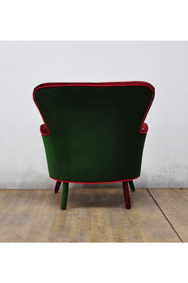 Goblen Berjer - Bordo & Yeşil - 5
