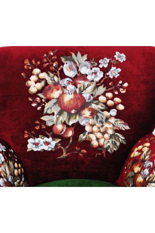 Goblen Berjer - Bordo & Yeşil - 6
