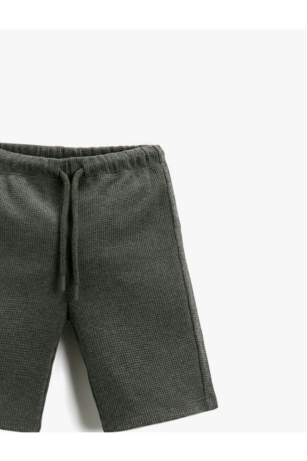 Basic Şort Beli Bağcıklı - 3