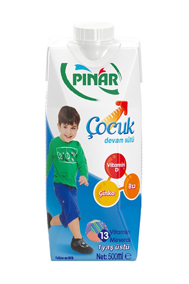 Pınar Çocuk Devam Sütü 500 Ml - 1