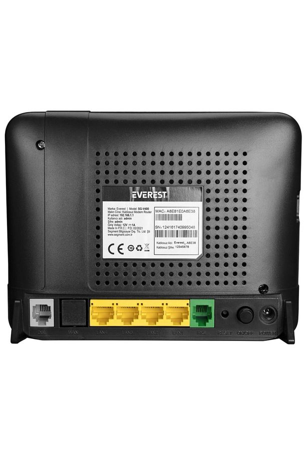 Sg-v400 2.4ghz 300mbps Kablosuz Vdsl/adsl2+ Voıp Modem Router Uyumlu - 3