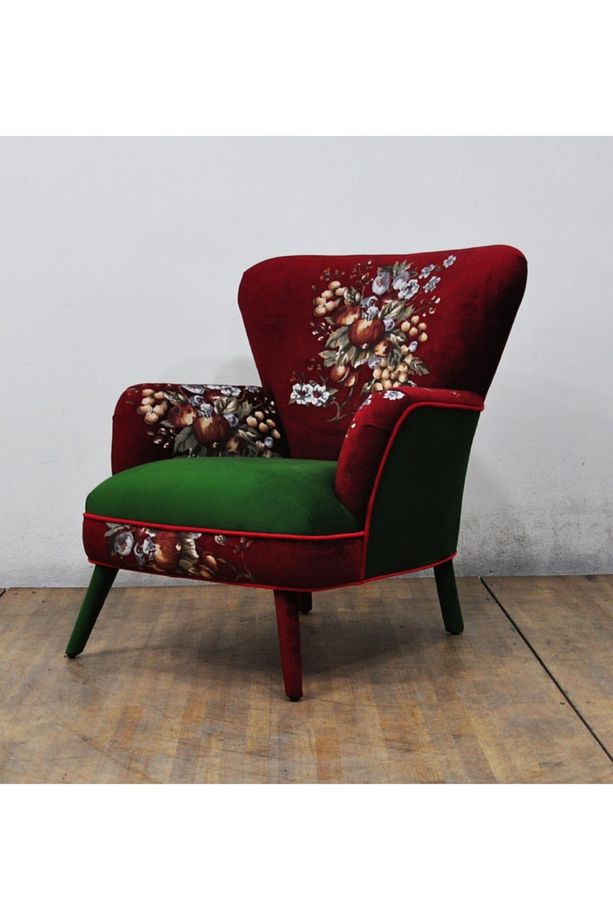 Goblen Berjer - Bordo & Yeşil - 4