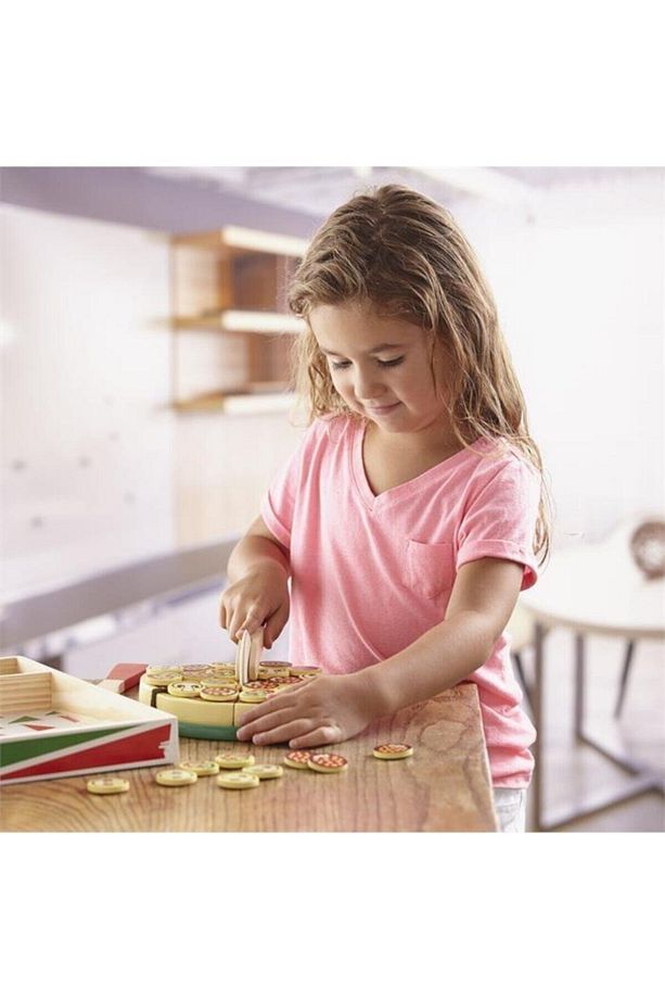 Melissa&Doug Ahşap Pizza Partisi / - 6