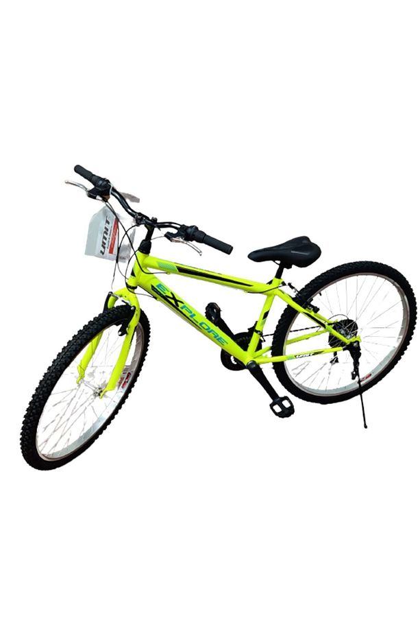 2433 24 Explorer Erkek Mtb V Fren 21 V. Srn Bisiklet (lime Mavi) - 1