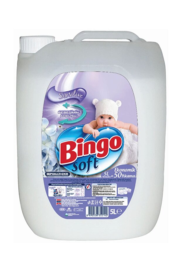 Soft Sensitive Yumuşatıcı 5 Lt - 1