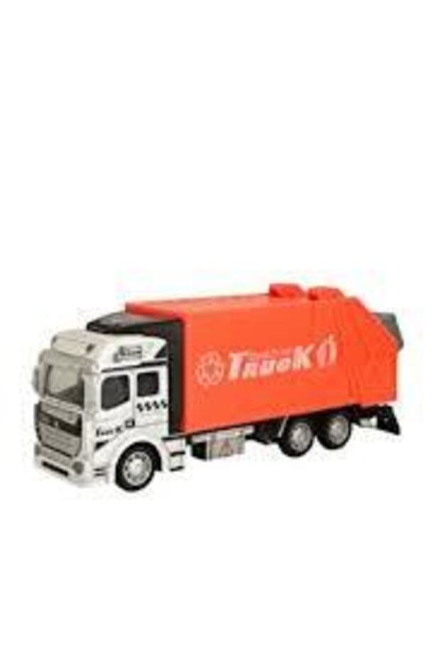 Garbage Truck Metal Head Rear Cover Opens Pull Drop Toprock