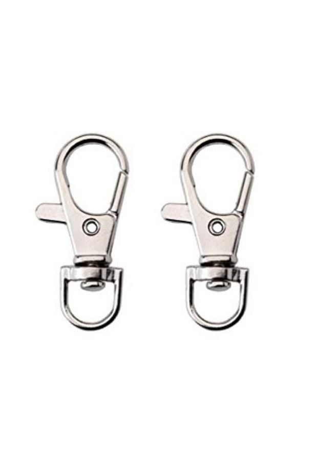 Anahtarlık Klipsi Istakoz Döner Klips Kanca 3.5 Cm (50 Adet) - 1