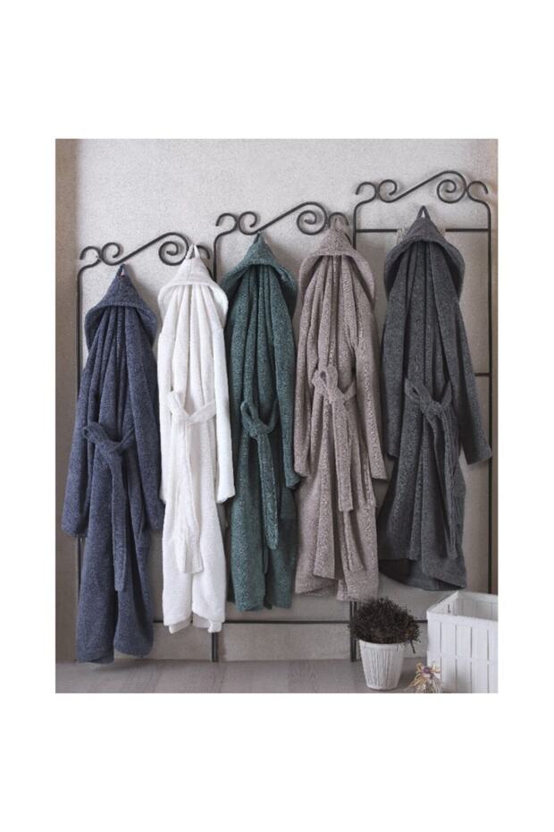 Aria - Pamuklu Tek Bornoz - 2