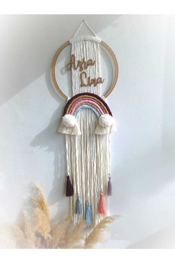 Makrome Isimli Bebek Kapı&duvar Süsü - 1