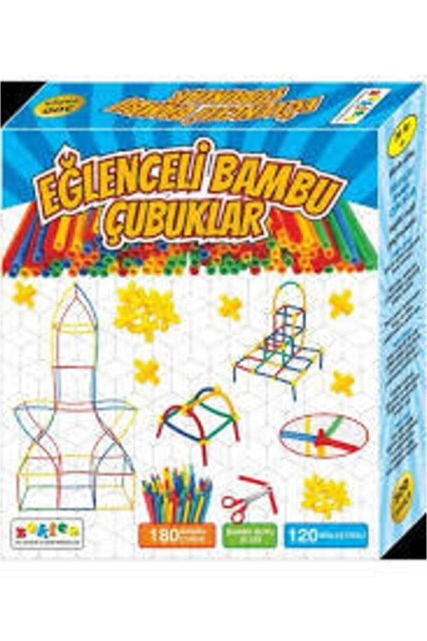 Eğlencli Bambu Çubuklar 300 Parça