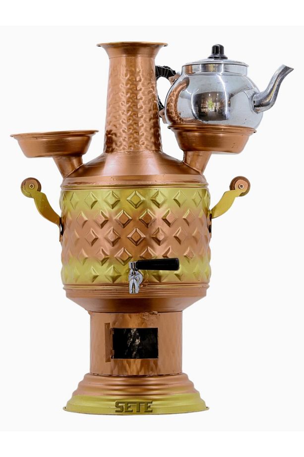 Bakır Semaver 3,5 Lt - 1