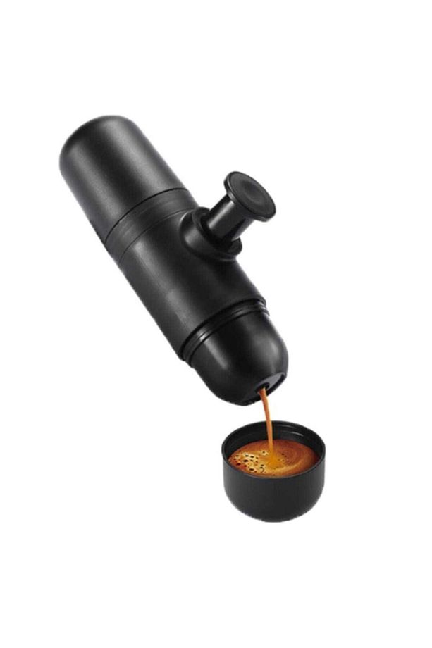 Taşınabilir Mini Espresso Kahve Makinesi Manuel - 1