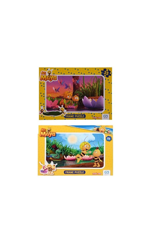 Arı Maya Frame Puzzle 35 Parça X 2li Set - 1