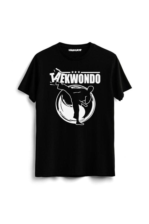 Taekwondo T-Shirt Taekwondo Printing Cotton T-Shirt
