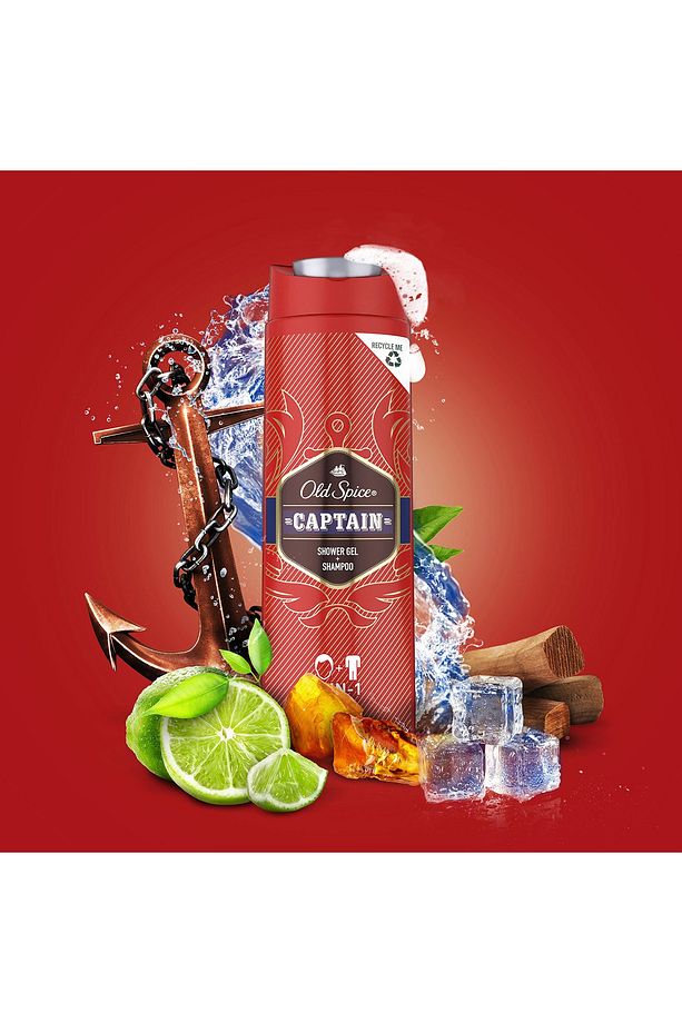 Duş Jeli & Şampuan Captain 400 ml - 3