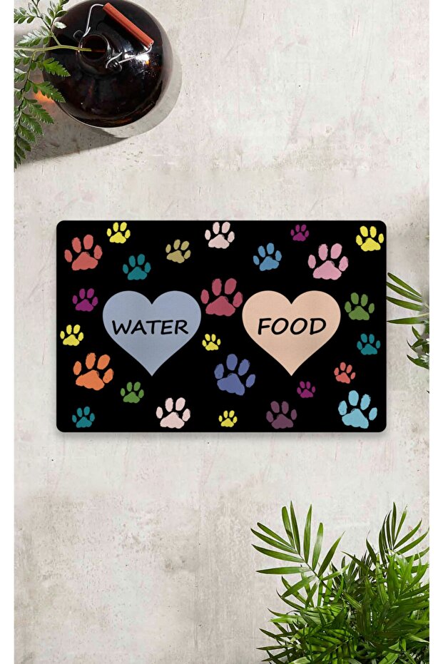 Digital Printed 50x70cm Decorative Multi-Purpose Indoor and Outdoor Door Food Mat