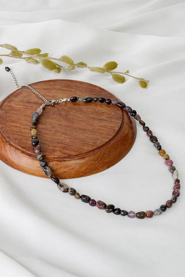 Tourmaline Stone Women's Necklace