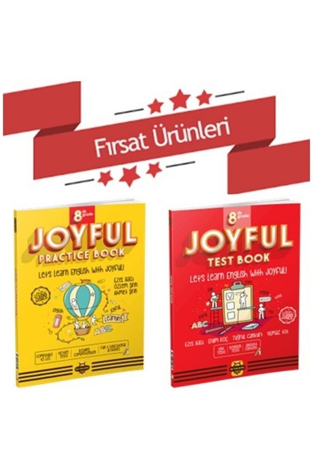8. Sınıf Joyful Practice Book+ 8. Sınıf Joyful Test Book (2'li Set) - 1