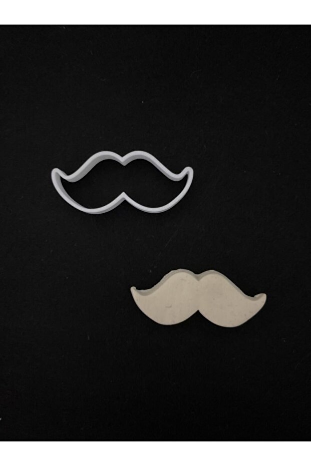 Moustache Cookie Mold