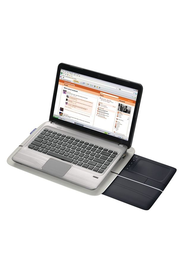 Touch Lapdesk N600 Kablosuz Touchpad Notebook Standı - 5