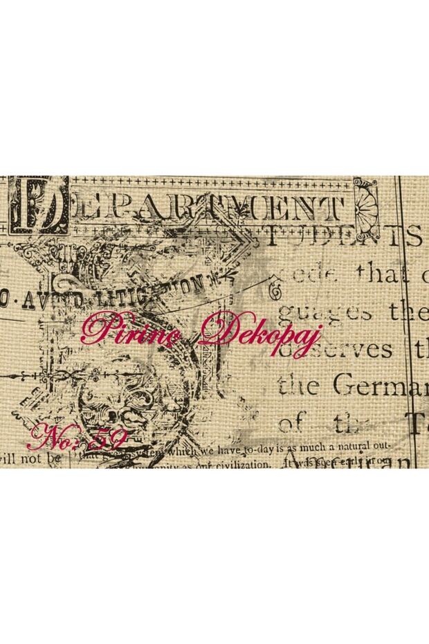 Pirinç Dekopaj No:059 - 1