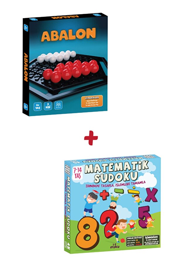 Abalon /matematik Sudoku Set of 2