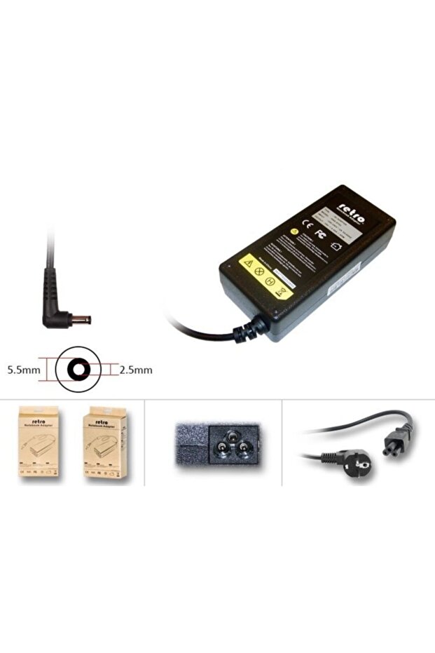 Delta-liteon 19v 3.42a 65w Notebook Adaptör / Rna-dt01 - 5