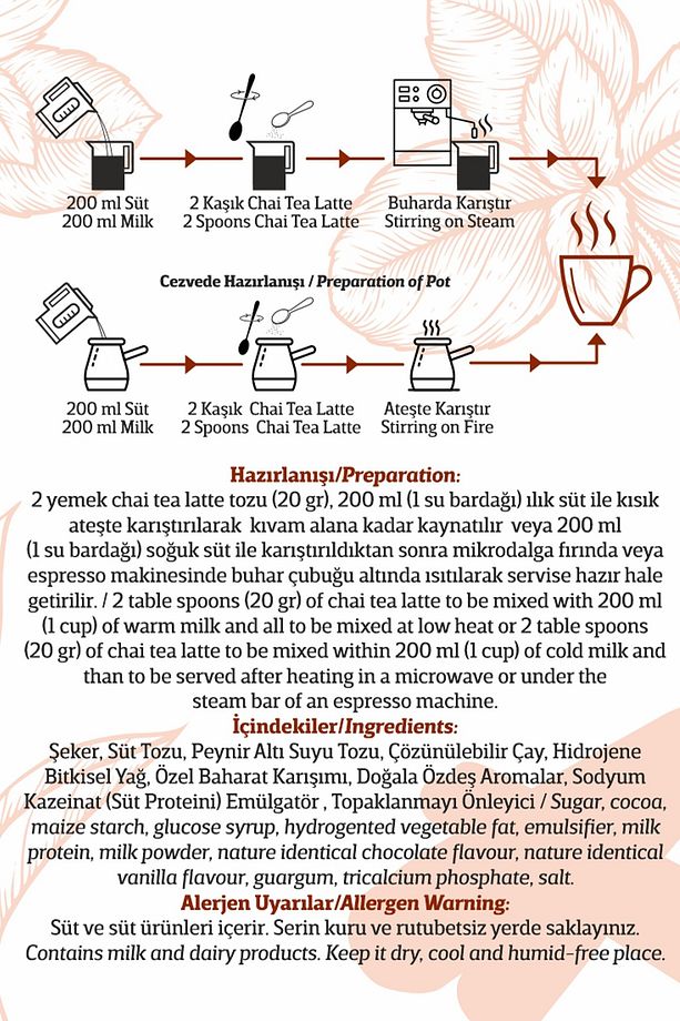 Chai Tea Latte 1000g - 6