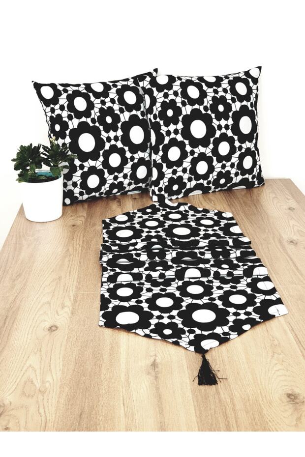 Runner 40*140 Cm Tablecloth Patterned Jacquard Fabric Rectangular - 1