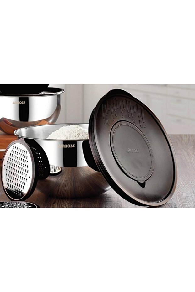 Satin Siyah 3 Parça 28 Cm Sat-8033 - 1