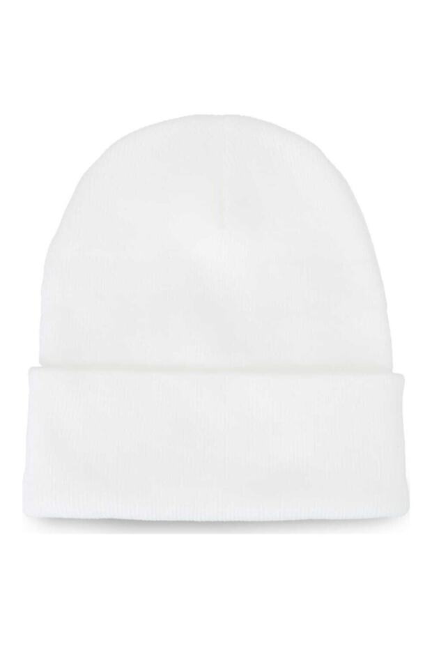 White Basic Beret Plain Beret Unisex