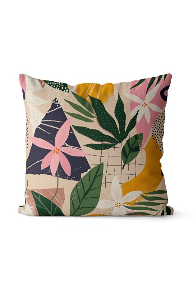 Double Sided Throw Pillow Cover Code: Kir3952 - 1