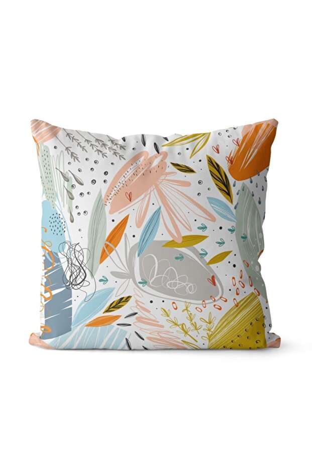 Double Sided Throw Pillow Cover Code: Kir4141 - 1