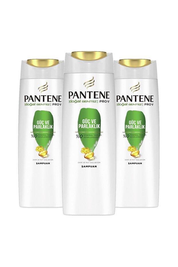 3 in 1 Power and Shine Shampoo 400 ml 3 Pieces