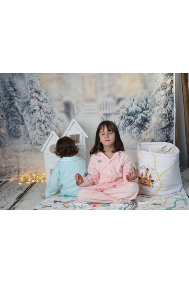 110cm * 115 cm Şato  Bebek Ve Çocuk Oyun Halısı - 4